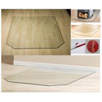 Buy cheap Hexagon Glass Bottom Plate With Compressive Stress Layer Safety product