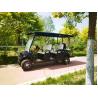 Buy cheap Customized Off Road Black 6 Seaters Golf Cart With AC Motor 3.5 KW Lead Acid Battery from wholesalers