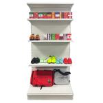 white Snack shelf toy shelf single side for store
