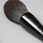 Luxury Texture Single Powder Brush Aluminum Ferrule For Loose Powder