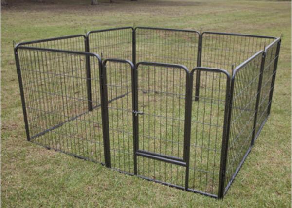 Buy cheap Eco Friendly Large Dog Fence Kennel , Chain Link Dog Kennel Flooring from wholesalers