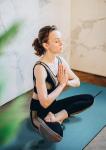 Factory Custom Non Slip Eco Friendly Fitness Printed PU Rubber Yoga Pilates Mat