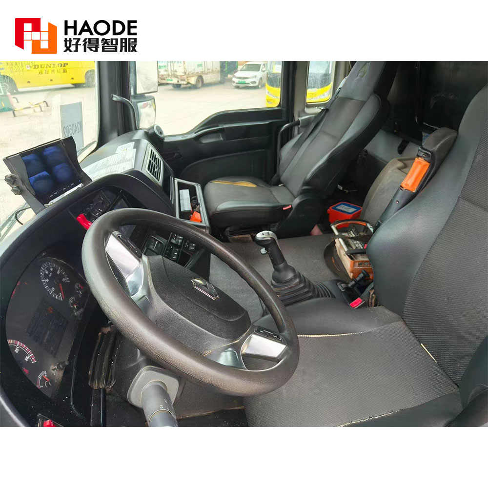 HAODE ZLJ5550THBKF 70X-6RZ Used Zoomlion Equipment 67m Boom Petrol-Electric Hybrid Pump Truck