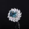 Buy cheap Lanciashow 925 Sterling Silver Women Ring with Lab Stone for Party, Wedding, Engagement from wholesalers