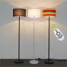 Buy cheap Remote Control LED Fabric Floor Lamp from wholesalers