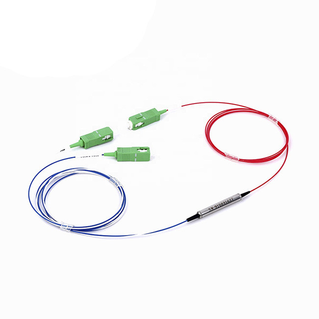 G652D CWDM Fiber Optic Patch Cord 1x2 PVC LSZH FTTH