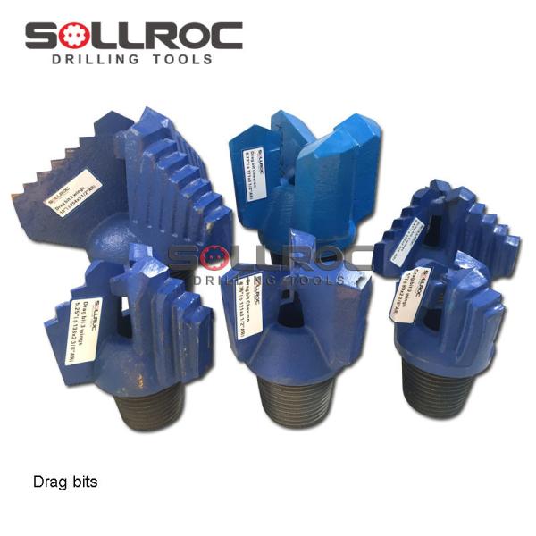 Buy cheap 140mm 3 Wings Step Drag Bits For Water Well Drilling from wholesalers