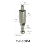 Brass Adjustable Side exit Aircraft Cable Grippers With Round Steel Ball YW86063