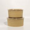Buy cheap Pantone CMYK Colour Paper Packaging Box Take Out Containers Round Cardboard Food Containers from wholesalers