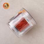 Transparent Round Pet Plastic Food Jars With Lid