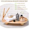 Buy cheap Wooden Vanity Tray with Unique Grain, Decorative Tray for Bathroom Counter, Home Decor, Dresser Storage from wholesalers