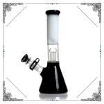 Phoenix Star 6 Tree Arms Perc Beaker Glass Bong Hand Blown Smoking Water Pipe
