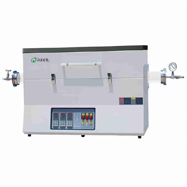 Horizontal Tube Furnace 1200C PID Control Heat Treatment With Double Temperature