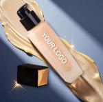 Women's Full Coverage Natural Mineral Liquid Foundation Wholesale Waterproof