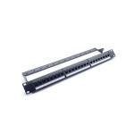 Buy cheap 1U black 19 24 Port rj45 STP CAT6 RJ45 Patch Panel running a small business from wholesalers