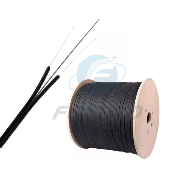 Buy cheap 2*3mm Fiber Optic Drop Cable G652D G657A GJXH FTTH Flat Cable from wholesalers