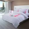 Buy cheap 173 * 118 Fabric Density Pure Cotton White Chinese Bed Sheets and Quilt Covers from wholesalers