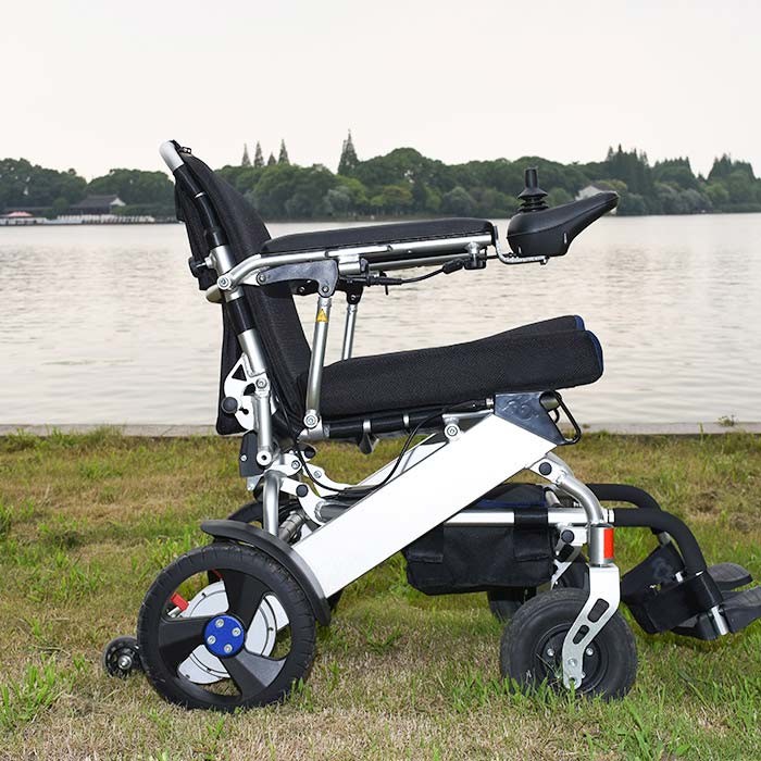 Aluminum Alloy Multifunction Foldable Electric Wheelchair