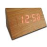 Buy cheap Fashion Design Triangle Shape Wooden Digital Alarm Clock from wholesalers