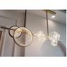 Buy cheap Modern Home Decor Glass ball Pendant Lights Bar Hotel Home Decorative Chandelier Hanging Lamp from wholesalers