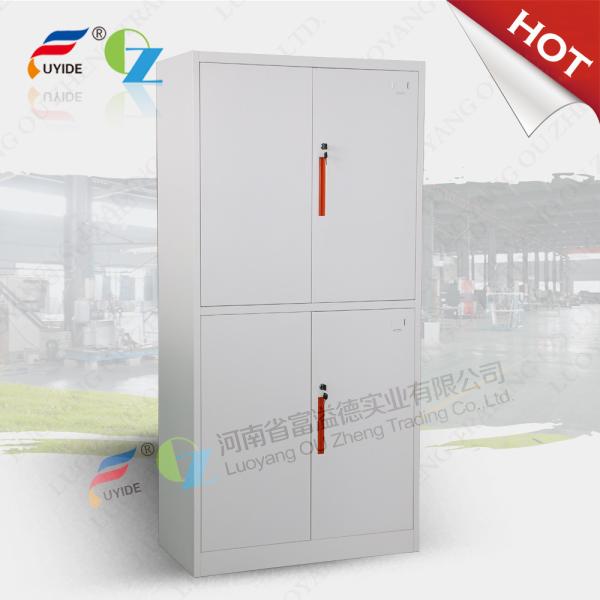 Buy cheap Vertical steel godrej cupboard with two shelves locking doors, export to India from wholesalers