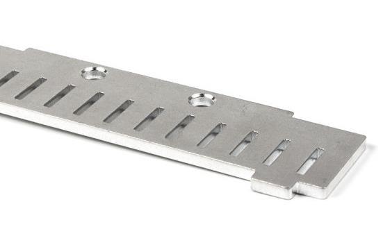 Buy cheap Aluminum Parts Fabrication Tin Plated Aluminum Bus Bar 3V-24V Working Voltage For Electric Appliance from wholesalers