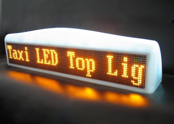 Buy cheap IP65 Asynchronous Wireless Taxi LED Display Top / HD Light led taxi roof signs from wholesalers