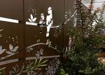 Outdoor Corrosion Resistant Corten Laser Cut Screens For Backyard