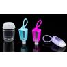 Buy cheap Pet 30Ml Silicone Sleeve Empty Keychain Bottles Smooth For Hand Santizer from wholesalers