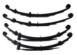 Buy cheap 7 Leaf Trailer Slipper Leaf Springs 1637mm 265kg For Trailer Suspension ODM from wholesalers