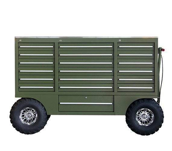 Buy cheap Industrial Usage Heavy Duty Mobile Tool Trolley with Powder Coat Steel Finish 30 Drawers from wholesalers