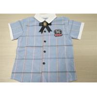 Buy cheap 100% Cotton Children's Style Clothing White Lapel Bow Tie For Kindergarten product