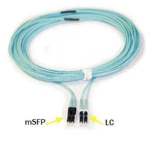 Buy cheap MSFP - LC Duplex 10 Gigabits Fiber Optical Cable Multimode 50 / 125um OM3 from wholesalers