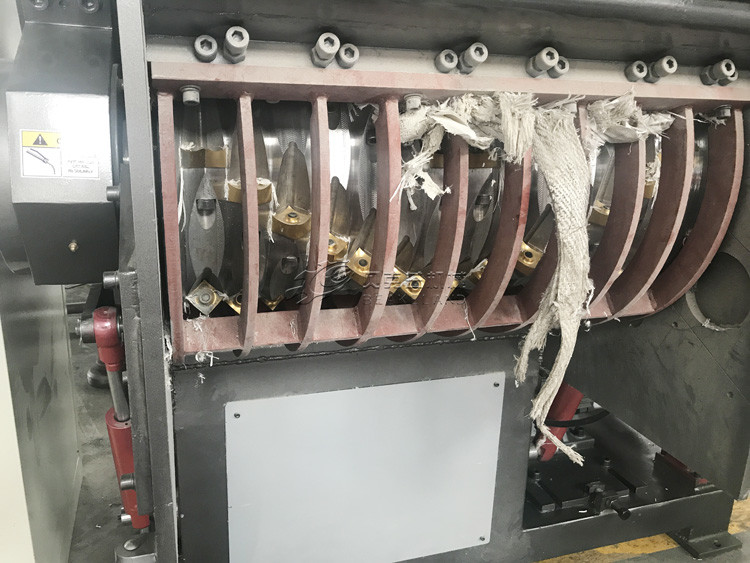 PP PE Hard Plastic Shredder Machine Single Shaft Design