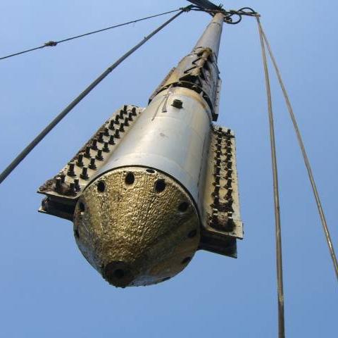 Superior Dynamic Performance Electric Bottom Feed Vibroflot For Vibroflotation