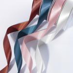 Florist Packaging Solid Color Gift Wrap Ribbon Decorative Christmas Ribbon 25mm