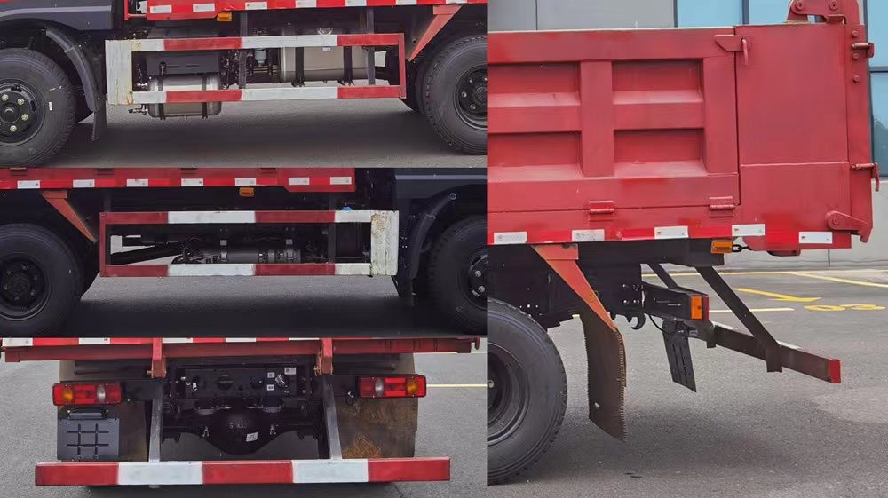 Dongfeng Diesel Dump Truck Two Wheel Drive Rear Drive 4×2 Manual Transmission 8 Square Meters