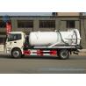 Buy cheap FOTON Auman 4x2 Vacuum Tank Truck / Vehicle Mounted Water Tanks Capacity 10m3 from wholesalers