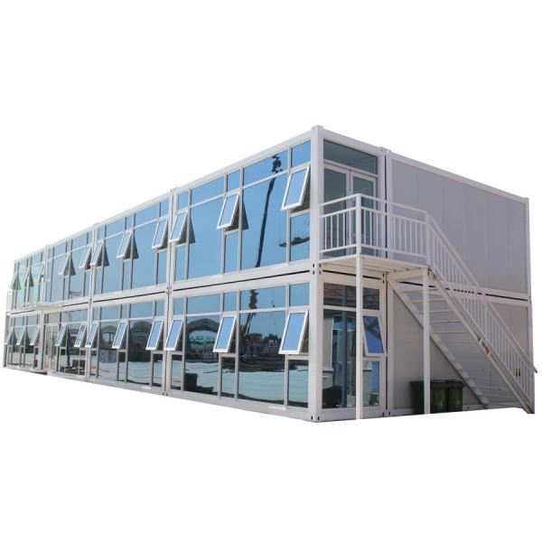 Buy cheap Zontop Modern Luxury Easy Assemble Steel Prefabricated 2 Story Frame 20ft 40 Ft Shipping T Prefabricated Luxury House from wholesalers