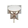 Buy cheap high end stone top stainless steel metal side table/End table/coffee table for hotel furniture,casegoodsTA-0084 from wholesalers