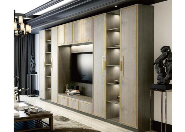 Buy cheap 1600mm Living Room Entertainment Shelves TV Stand 75 Inch TV Entertainment Center from wholesalers
