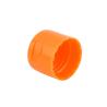 Buy cheap Orange 24/410 Plastic Flip Top Bottle Lids For Cosmetics Sunscreen And Shampoo from wholesalers