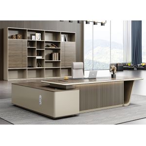 Buy cheap High End Luxury Furniture Office Desk With Drawer Anthracite from wholesalers