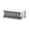 Buy cheap Gray RAL 7035 4U 144 cores 19 Inch Fiber Optical Patch Panel Sub ODF with 3 from wholesalers