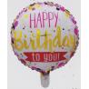 Buy cheap Birthday Aluminum Foil Balloons , Colorful Letter Balloon Decoration from wholesalers