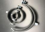 Buy cheap Pipe Cushion Clamps Galvanized Steel Rubber Lined EPDM Pipe Clamps from wholesalers