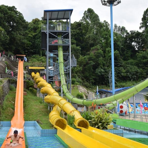 Buy cheap High Strength Adult Water Slide Fiberglass Water Slide Height Adjustable Design from wholesalers