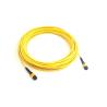 Buy cheap Singlemode 12 Fibre LSZH MTP MPO Fiber Cable Yellow Color from wholesalers