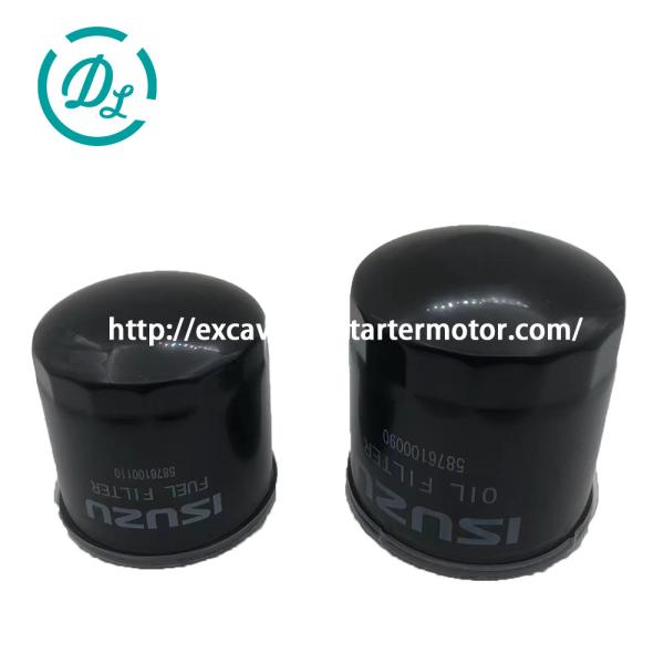 Buy cheap Oil Filter 5876100090 Fuel Filter 5876100110 Excavator Isuzu Filter from wholesalers