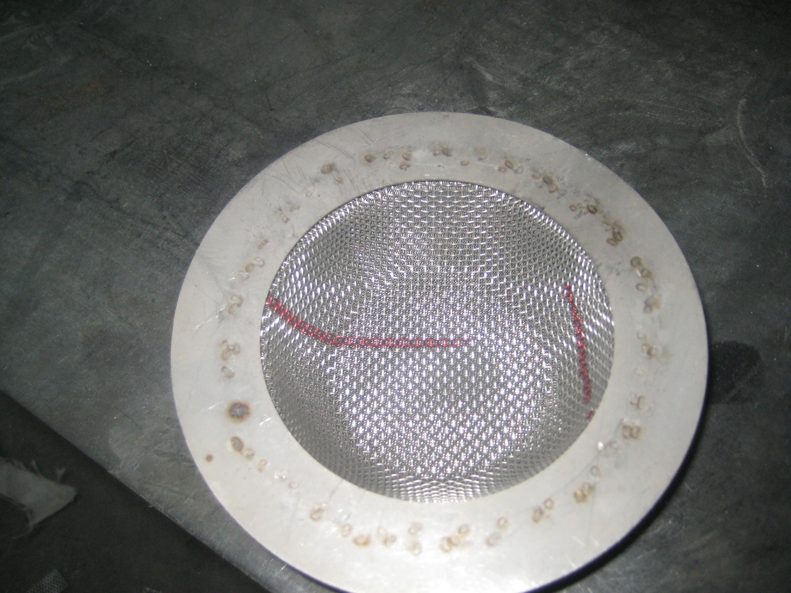 Dia 0.1mm 0.2mm Wire Mesh Filters / 100 Mesh Stainless Steel Screen 316L